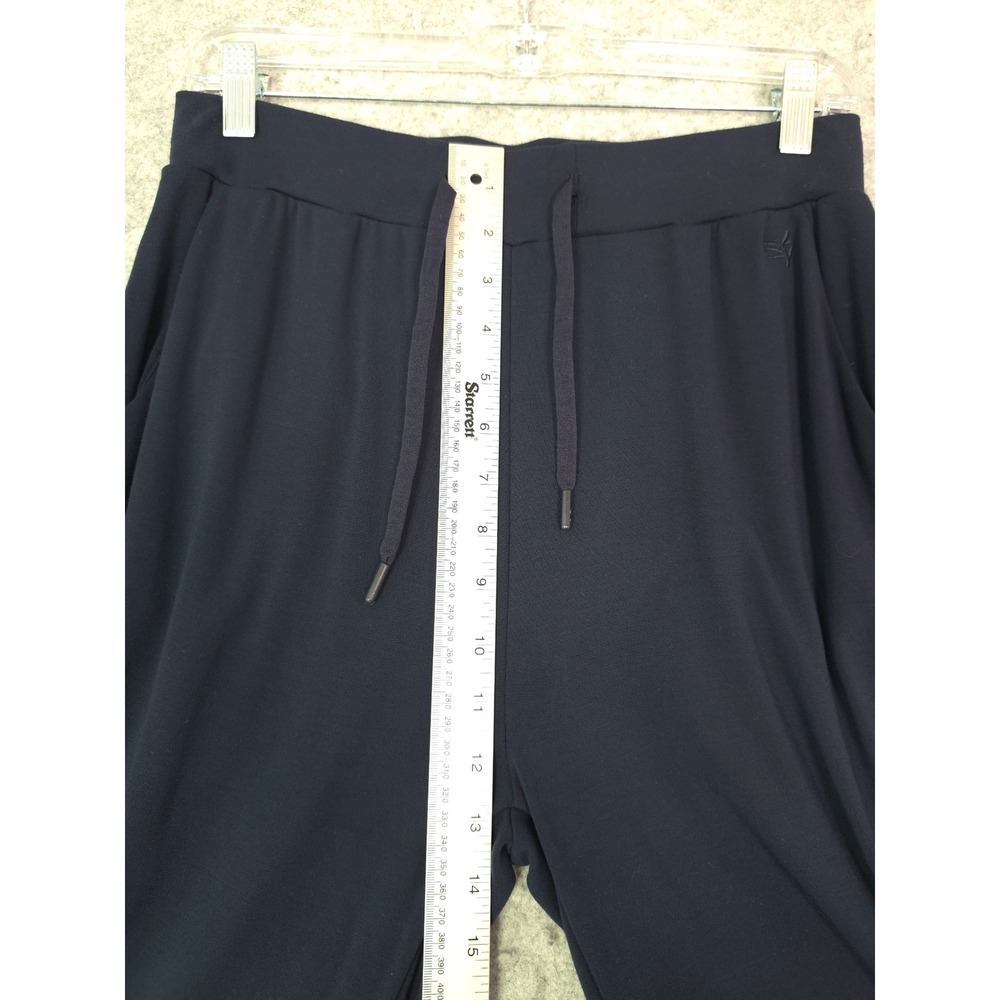 Cozy Earth Bamboo Joggers Women Medium Navy Blue Viscose Blend Lounge Pants Cozy - Picture 6 of 7
